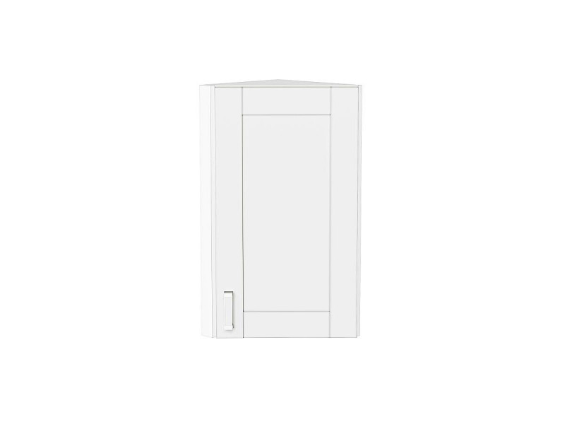 Кухня 716*300*306Шкаф верхний торцевой Лофт White Silk/Белый
