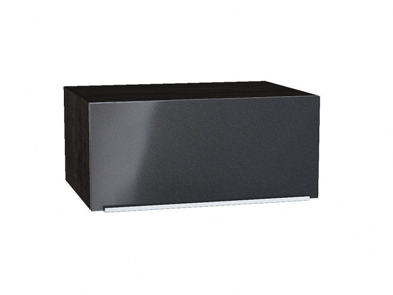 358*800* Шкаф верхний горизонтальный глубокий Фьюжн Anthracite Graphite