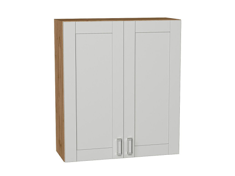 Кухня 920*800*Шкаф верхний с 2-мя дверцами Лофт Grey Silk/Дуб Вотан