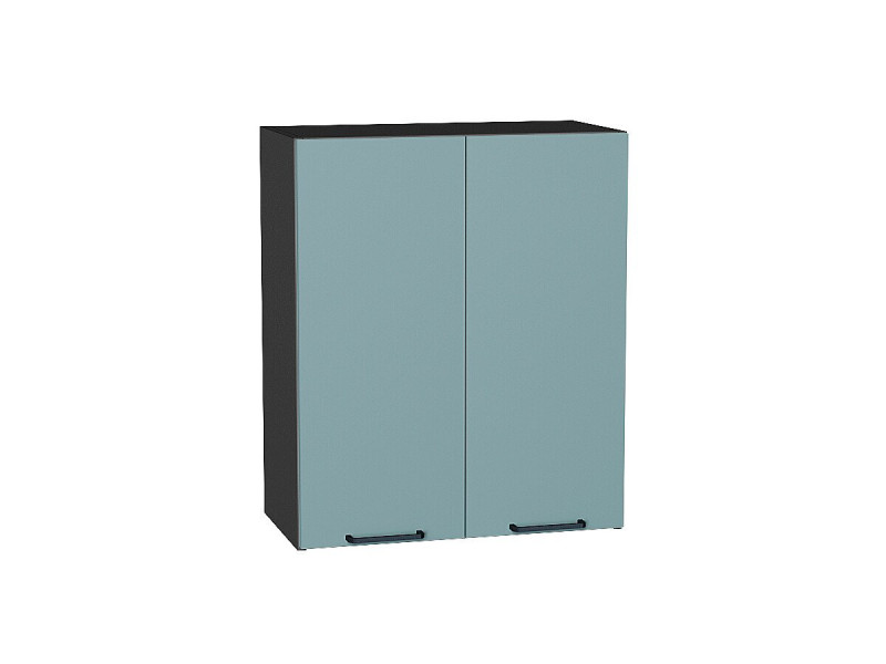 716*600* Шкаф верхний с 2-мя дверцами Флэт Grey-green In 2S Graphite