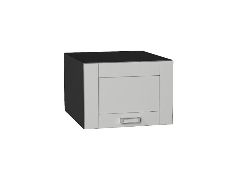 Кухня 358*500*Шкаф верхний горизонтальный глубокий Лофт Grey Silk/Graphite