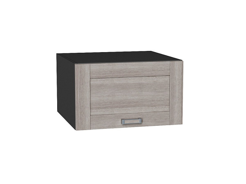 Кухня 358*600*Шкаф верхний горизонтальный глубокий Лофт Cappuccino Veralinga/Graphite
