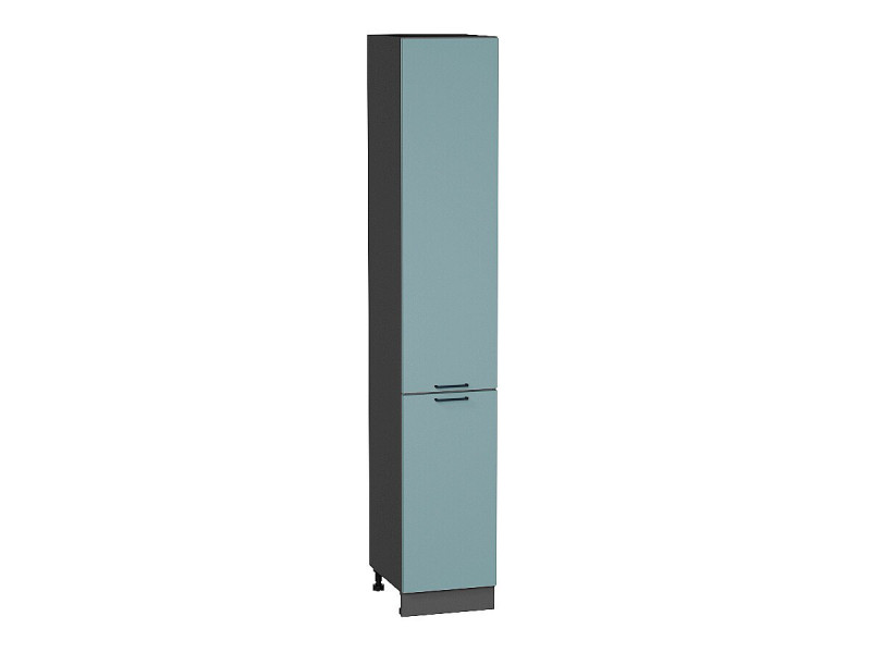2336*400* Шкаф пенал с 2-мя дверцами Флэт Grey-green In 2S Graphite