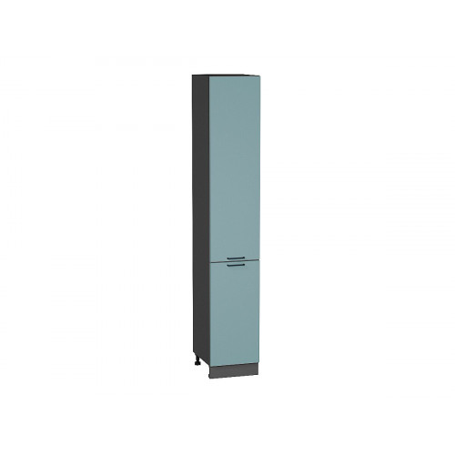 2336*400* Шкаф пенал с 2-мя дверцами Флэт Grey-green In 2S Graphite