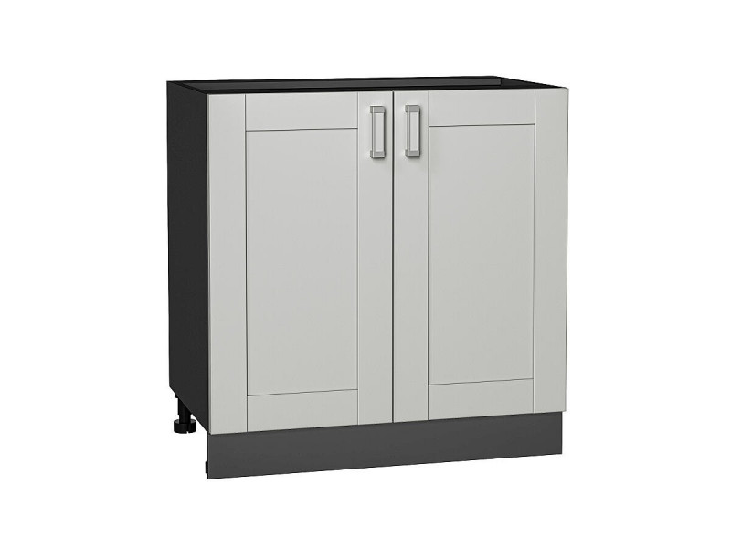 Кухня 816*800*Шкаф нижний с 2-мя дверцами Лофт Grey Silk/Graphite