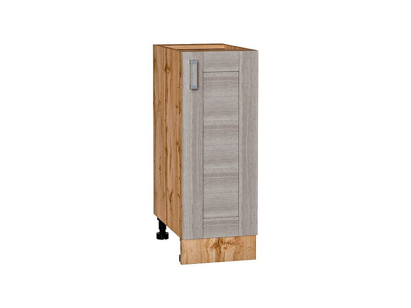 Кухня 816*300*Шкаф нижний с 1-ой дверцей Лофт Cappuccino Veralinga/Дуб Вотан